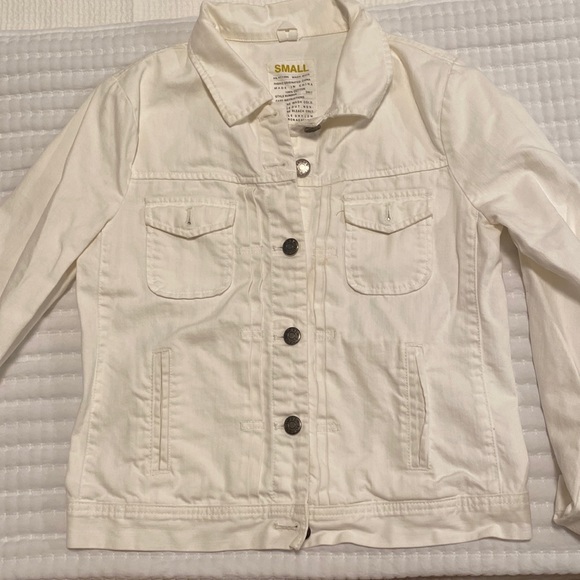 White Denim Jean Jacket from JCrew - size small